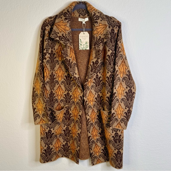 NWT Farmers Market Cardigan Coat Sienna Womens Large - Picture 2 of 7